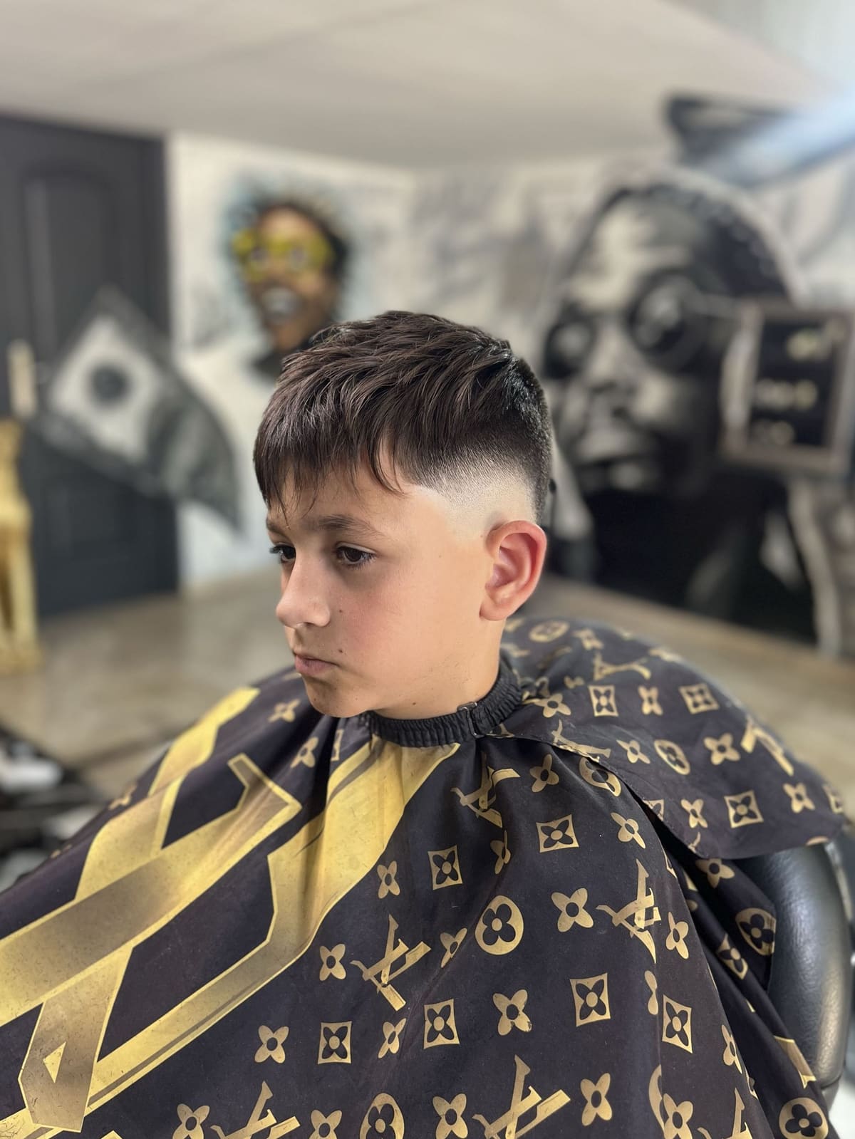 Corte infantil con degradado